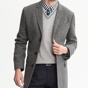 Banana Republic Donegal top coat.